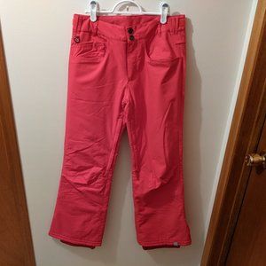 Roxy Pink Winter Snowpants - S